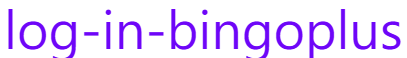 log in bingoplus