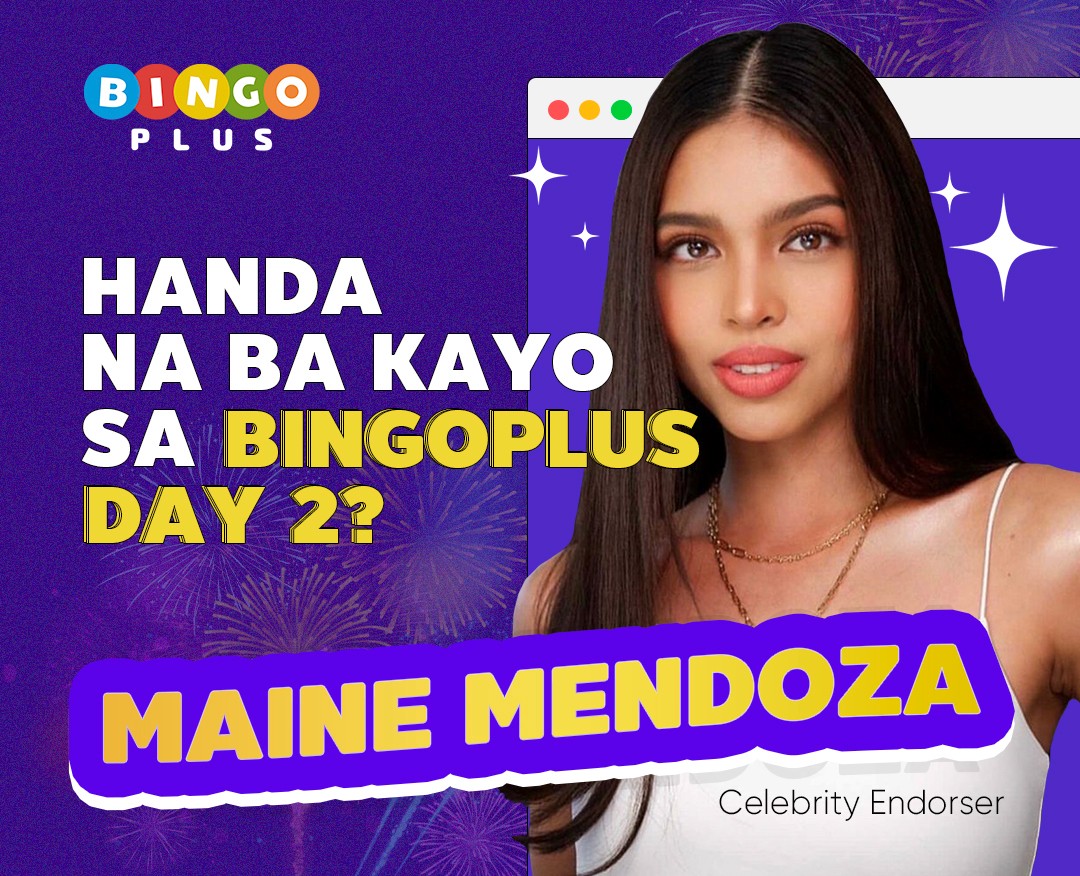 Maine Mendoza With BingoPlus The Only Legal Online Bingo Game In The Maine Mendoza With BingoPlus The Only Legal Online Bingo Game In The